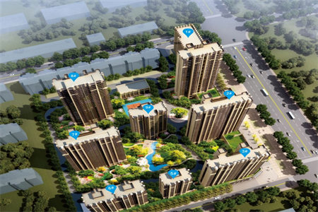 城西西城丽景3室2厅2卫126.6万128m2出售